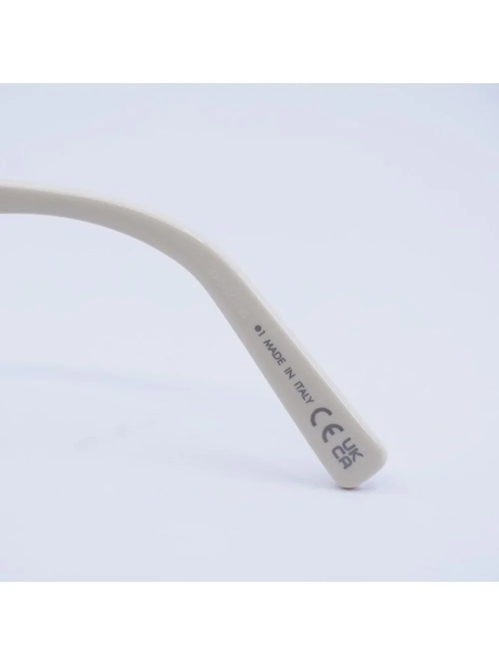 Dior DIORBLACKSUIT R7U 95H6 Sunglasses Ivory Round Frame, Green Mirror Lenses